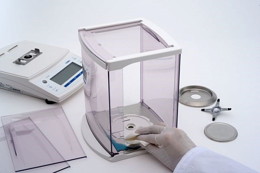 Весы аналитические, 80 г/0,1 мг, внутренняя калибровка, HT-84RCE, с поверкой, ViBRA