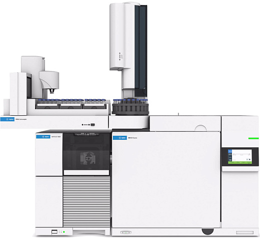 Хроматограф газовый Agilent 8860 GC с лотком и автосамплером 7693A масс-детектором 5977С