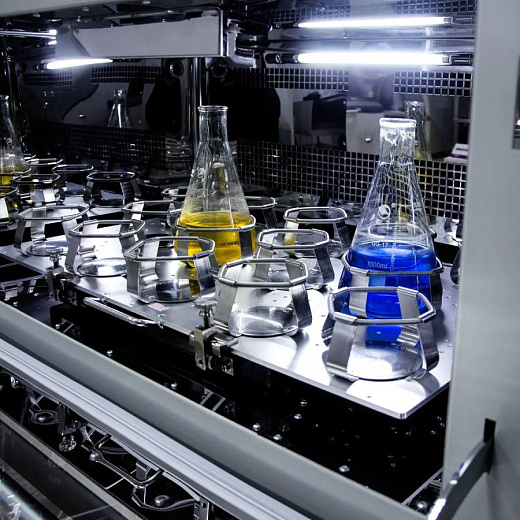 Шейкер-инкубатор, ZWYR-D2401, Labwit, вид внутри